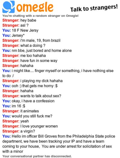 Logs omegle dirty chat Omegle, the